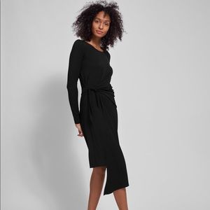 Universal Standard Dina LS Side Tie Dress XS